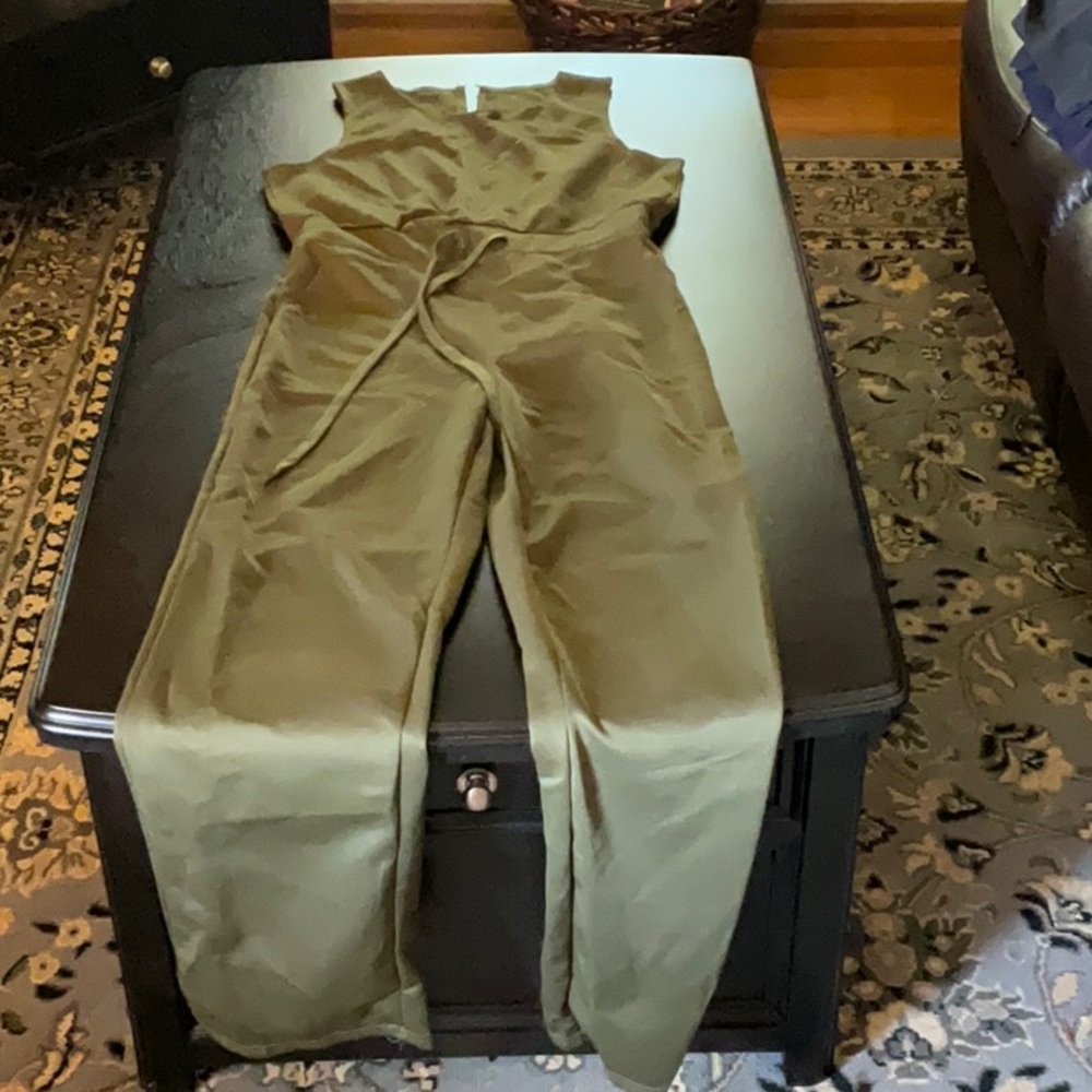 Olive Green Jumpsuit